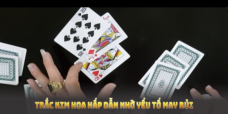 Trắc kim hoa hấp dẫn nhờ yếu tố may rủi đan xen lối chơi