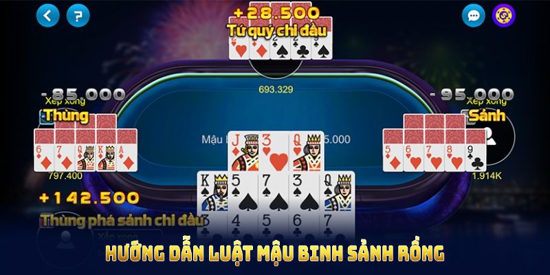 Hướng dẫn luật Mậu Binh sảnh rồng tại cổng game uy tín hiện nay