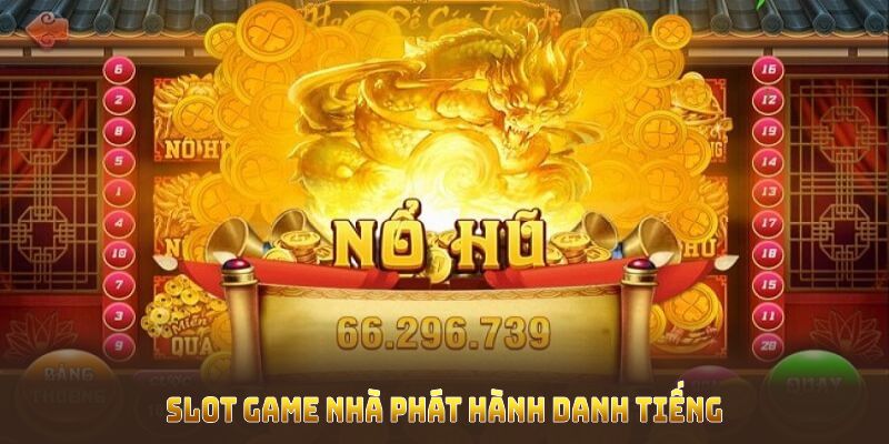 Slot game là gì mạnh nhờ đóng góp của nhà phát hành danh tiếng